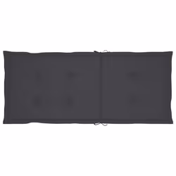VidaXL 3064089 chaise d'extérieur Terrace Siège rembourré Bois d'acacia Anthracite - Vue supplémentaire 8