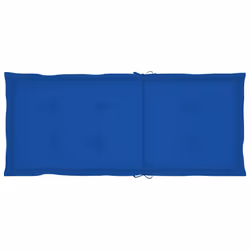VidaXL 3064099 chaise d'extérieur Terrace Siège rembourré Bois d'acacia Bleu - Vue supplémentaire 8