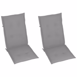VidaXL 3064120 chaise d'extérieur Terrace Siège rembourré Bois d'acacia Gris - Vue supplémentaire 6