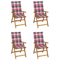 VidaXL 3064132 chaise d'extérieur Terrace Siège rembourré Bois d'acacia