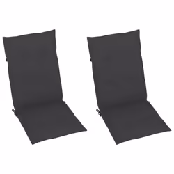 VidaXL 3064179 chaise d'extérieur Terrace Siège rembourré Bois d'acacia Anthracite - Vue supplémentaire 6