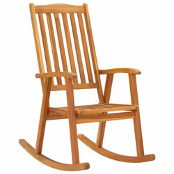 VidaXL 3064183 chaise d'extérieur Terrace Siège rembourré Bois d'acacia Bleu