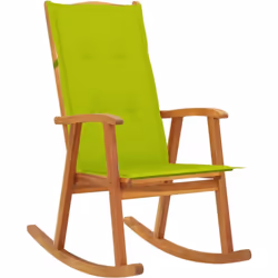 La chaise à bascule en bois vintage présente un design intemporel et se veut un ajout pratique à toute décoration. Cette chai ...