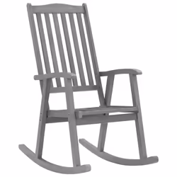 VidaXL 3064209 chaise d'extérieur Terrace Siège rembourré Bois d'acacia Anthracite - Vue supplémentaire 2