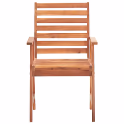 VidaXL 3064323 chaise d'extérieur Terrace Siège rembourré Bois d'acacia Beige