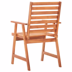 VidaXL 3064336 chaise d'extérieur Terrace Siège rembourré Bois d'acacia Gris - Vue supplémentaire 6