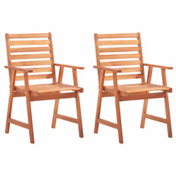 VidaXL 3064352 chaise d'extérieur Terrace Siège rembourré Bois d'acacia Vert
