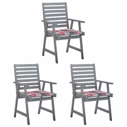 VidaXL 3064441, Terrace, Siège rembourré, Bois d'acacia, Polyester, 560 mm, 620 mm