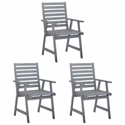 VidaXL 3064441 chaise d'extérieur Terrace Siège rembourré Bois d'acacia