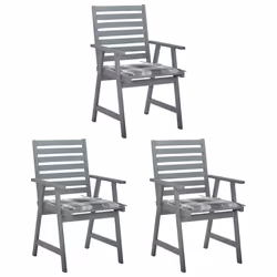 VidaXL 3064442, Terrace, Siège rembourré, Bois d'acacia, Polyester, 560 mm, 620 mm