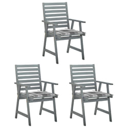 VidaXL 3064442 chaise d'extérieur Terrace Siège rembourré Bois d'acacia
