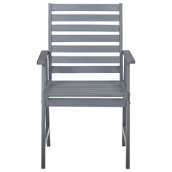 VidaXL 3064449 chaise d'extérieur Terrace Siège rembourré Bois d'acacia Rouge