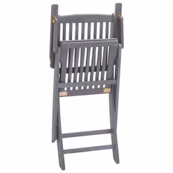 VidaXL 3064501 chaise d'extérieur Terrace Siège rembourré Bois d'acacia Bleu - Vue supplémentaire 6
