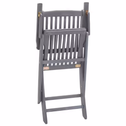 VidaXL 3064533 chaise d'extérieur Terrace Siège rembourré Bois d'acacia Rouge - Vue supplémentaire 6