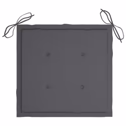 VidaXL 3064536 chaise d'extérieur Terrace Siège rembourré Bois d'acacia Anthracite - Vue supplémentaire 7