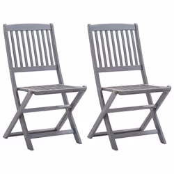 VidaXL 3064544 chaise d'extérieur Terrace Siège rembourré Bois d'acacia Taupe - Vue supplémentaire 8