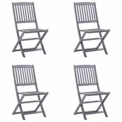 VidaXL 3064565 chaise d'extérieur Terrace Siège rembourré Bois d'acacia Crème - Vue supplémentaire 8