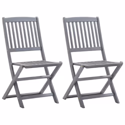 VidaXL 3064566 chaise d'extérieur Terrace Siège rembourré Bois d'acacia Beige