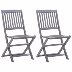 VidaXL 3064573 chaise d'extérieur Terrace Siège rembourré Bois d'acacia Bleu - Vue supplémentaire 8