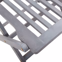 VidaXL 3064582 chaise d'extérieur Terrace Siège rembourré Bois d'acacia Bleu - Vue supplémentaire 6