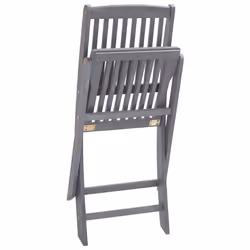 VidaXL 3064588 chaise d'extérieur Terrace Siège rembourré Bois d'acacia Bleu - Vue supplémentaire 5