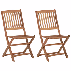 VidaXL 3064653 chaise d'extérieur Terrace Siège rembourré Bois d'acacia Rouge