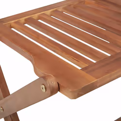 VidaXL 3064653 chaise d'extérieur Terrace Siège rembourré Bois d'acacia Rouge - Vue supplémentaire 8