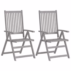 VidaXL 3064703 chaise d'extérieur Terrace Siège rembourré Bois d'acacia Vert