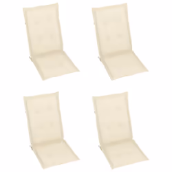 VidaXL 3064730 chaise d'extérieur Terrace Siège rembourré Bois d'acacia Crème - Vue supplémentaire 6