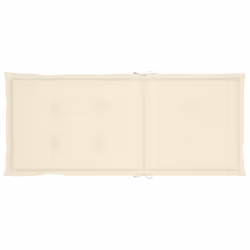 VidaXL 3064730 chaise d'extérieur Terrace Siège rembourré Bois d'acacia Crème - Vue supplémentaire 8