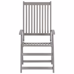 VidaXL 3064732 chaise d'extérieur Terrace Siège rembourré Bois d'acacia Bleu - Vue supplémentaire 4