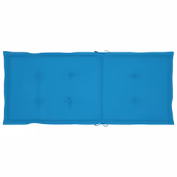 VidaXL 3064732 chaise d'extérieur Terrace Siège rembourré Bois d'acacia Bleu - Vue supplémentaire 8