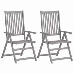 VidaXL 3064733 chaise d'extérieur Terrace Siège rembourré Bois d'acacia Vert - Vue supplémentaire 2