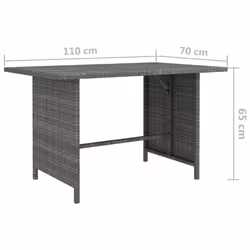 VidaXL 3059770 ensemble de meubles de jardin - Vue supplémentaire 8