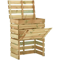 Vidaxl - Composteur de jardin à lattes 80x50x100 cm Bois de pin imprégné