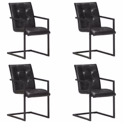 VidaXL 3059816, mousse, Cuir véritable, Acier, 510 mm, 560 mm, 910 mm, 45 cm, 46,5 cm