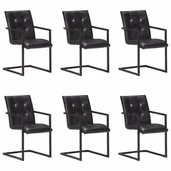 VidaXL 3059820, mousse, Cuir véritable, Acier, 510 mm, 560 mm, 910 mm, 45 cm, 46,5 cm
