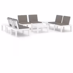 Ce salon de jardin est un excellent choix pour vous détendre et profiter du beau temps, faire une sieste ou discuter avec vot ...
