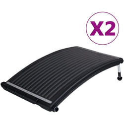 Vidaxl - Panneaux de chauffage solaire de piscine courbés 2 pcs 110x65cm