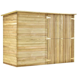 Vidaxl - Abri à vélo de jardin 232x110x170 cm Bois de pin imprégné