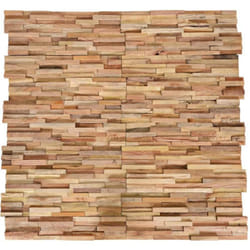 Vidaxl - Panneaux de revêtement mural 3D 10 pcs 1,08 m² Bois de teck
