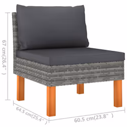 VidaXL 3059707 ensemble de meubles de jardin - Vue supplémentaire 7