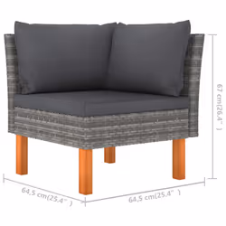 VidaXL 3059709 ensemble de meubles de jardin - Vue supplémentaire 7