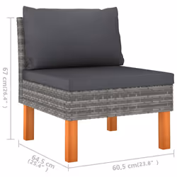 VidaXL 3059715 ensemble de meubles de jardin - Vue supplémentaire 7