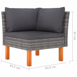 VidaXL 3059717 ensemble de meubles de jardin - Vue supplémentaire 7