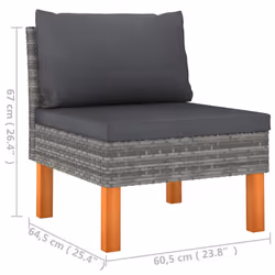 VidaXL 3059719 ensemble de meubles de jardin - Vue supplémentaire 7