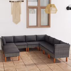 VidaXL 3059722 ensemble de meubles de jardin