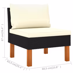 VidaXL 3059729 ensemble de meubles de jardin - Vue supplémentaire 7