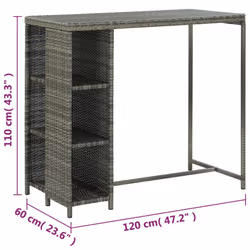 VidaXL 3064915 ensemble de meubles de jardin - Vue supplémentaire 8