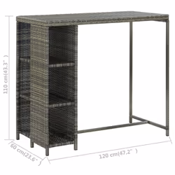 VidaXL 3064919 ensemble de meubles de jardin - Vue supplémentaire 8
